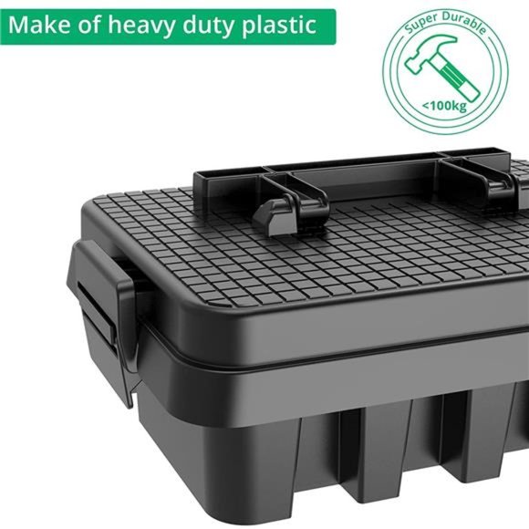 Large Outdoor Electrical Box with Handle(12.5 x 6.6 x 4.3in) - Picture 4 of 6